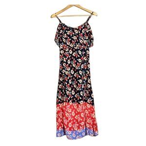 Express floral maxi dress